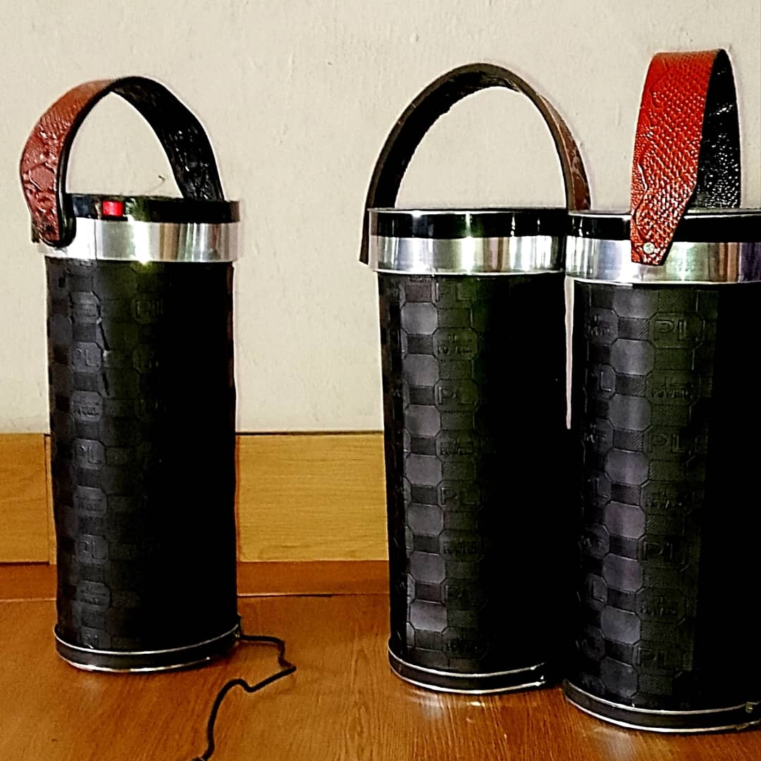 NPSI Mini 220W - Available in multiple handle colors: Brown, Black, and Red